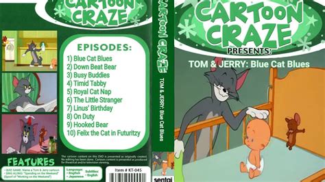 Opening to Cartoon Craze: Tom & Jerry: Blue Cat Blues 2017 DVD - YouTube