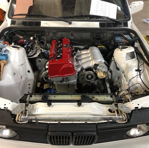 KMiata Developing Honda K-Series Swap Kit for BMW E30 – Engine Swap Depot