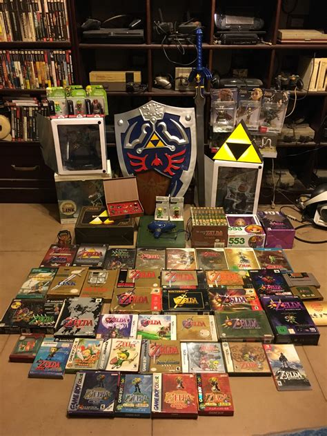 My Zelda collection :) : r/gamecollecting