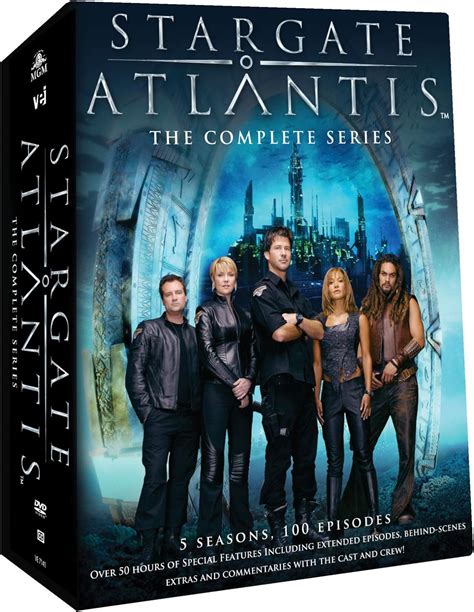 Stargate Atlantis: The Complete Collection inc All 5 Seasons, 100 Episodes: Amazon.co.uk: DVD ...