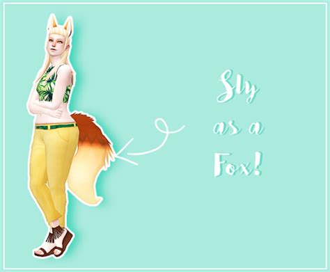 My Sims 4 Blog: Fox Ears and Tail by Toskami