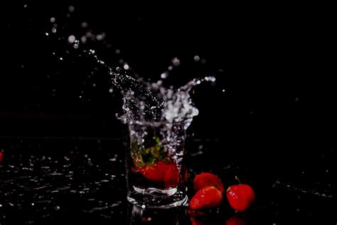 Strawberry Splash on Behance