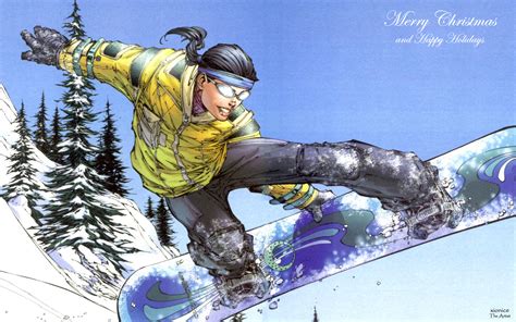 Aspen Snowboarding by M Turner by Xionice on DeviantArt