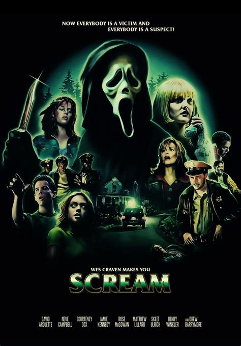 Broke Horror Fan brokehorrorfan: ’80s-style Scream artwork by Ralf Krause. | Horror movie art ...