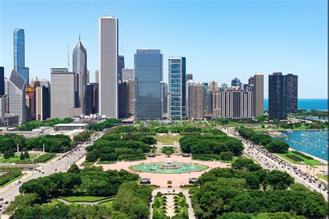 A Bird's-Eye View Of Chicago's NFL Draft Town