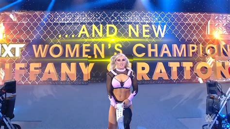 Tiffany Stratton is the NEW NXT Women's Champion! : r/TiffanyStratton