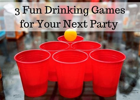 3 Fun Drinking Games to Make Your Adult Party Awesome | HobbyLark