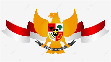 Lambang Garuda Pancasila Dengan Bendera Indonesia, Garuda Pancasila, Hari Lahir Pancasila ...