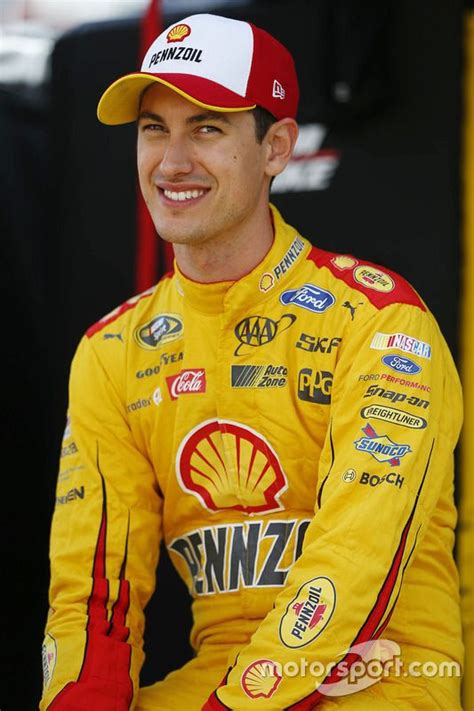 Joey Logano, Team Penske Ford | Joey logano, Racing suit, Nascar drivers