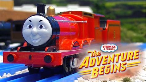 JAMES IS RED! The Adventure Begins | Thomas & Friends Scene Remake - YouTube