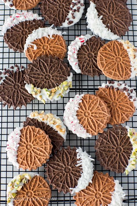 Chocolate Pizzelles | Recipe | Pizzelle, Christmas cookies easy, Easy ...