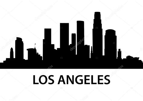 Skyline Los Angeles — Stock Vector © unkreatives #5709286