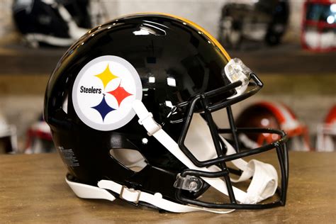 Steelers Football Helmet