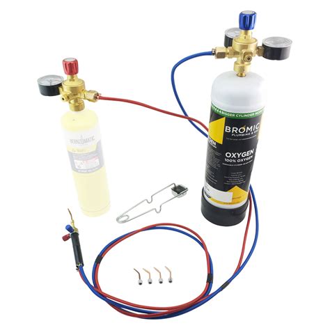 Complete Micro Torch Kit Oxy/LPG - Regulators Lighter & Bottle Jewelers