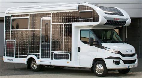 This RV Covered By Solar Panels Does Not Require Any Fuel