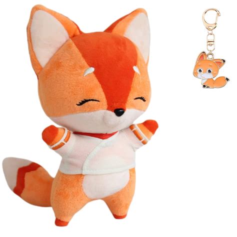 Lankicos Kiriko Fox Plush Doll Kiriko Fox Plushie Fox Stuffed Animal ...