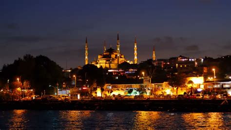 Istanbul Cityscape Skyline at Night Stock Footage Video (100% Royalty-free) 12019283 | Shutterstock