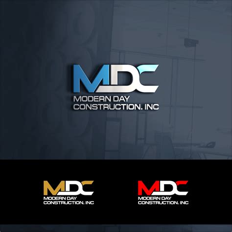 Modern, Professional Logo Design for MDC / Modern Day Construction, Inc ...