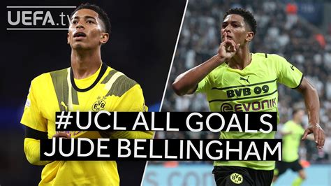 All #UCL Goals: JUDE BELLINGHAM - YouTube