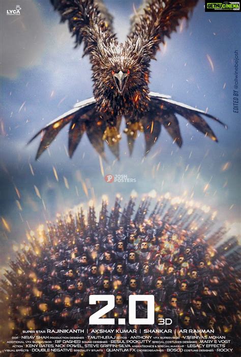 2.0, enthiran 2, 2 point 0, HQ Images, fan made | Gethu Cinema