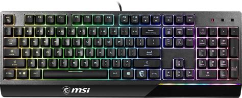 MSI VIGOR GK30 Mech Membrane RGB Gaming Keyboard - Wootware