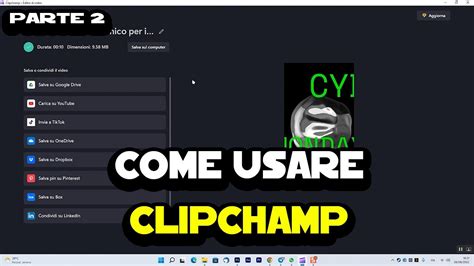 Tutorial di Clipchamp - Parte 2 - YouTube