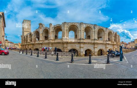 France, Arles, amphitheatre Stock Photo - Alamy