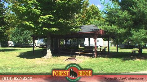 Forest Ridge Cabins and Campgrounds - YouTube