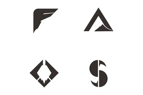 Abstract Shapes Logo Graphic by rohady286 · Creative Fabrica