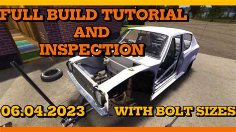 My Summer Car Full Build Tutorial (with bolt sizes) Wiring Mess And Inspection (06.04.2023 ...