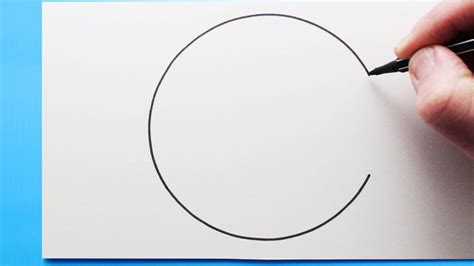 Freehand Circle Drawing: Perfect Circle Drawing Tutorial - YouTube