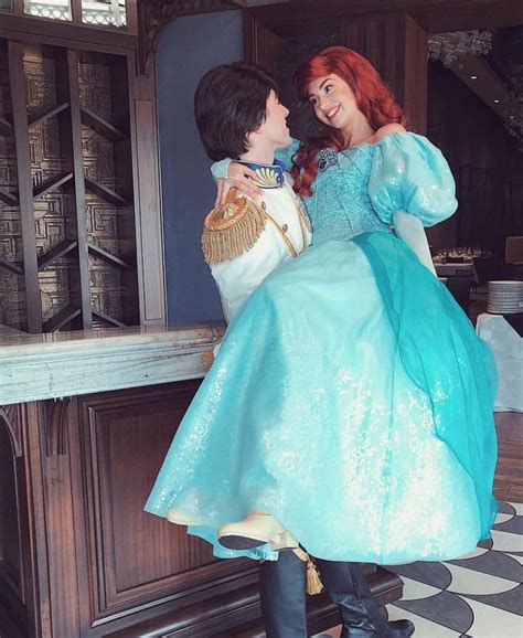 Ariel and Prince Eric | Disney world princess, Disney cosplay, Mommy ...