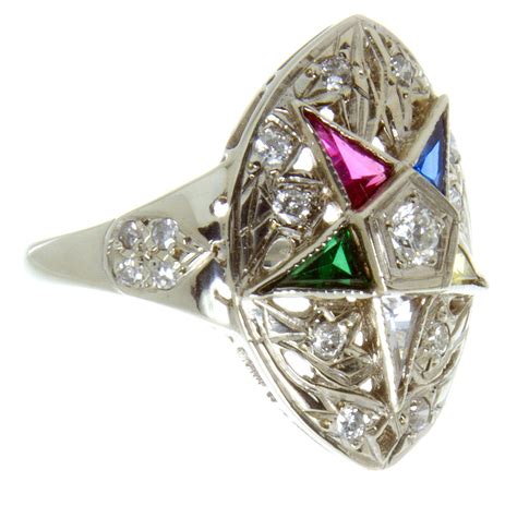 Vintage Diamond Eastern Star Ring – Chicago Pawners & Jewelers