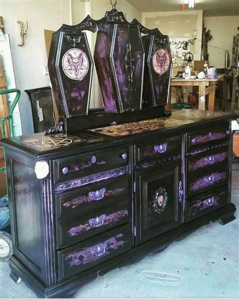 9+ Lovely Gothic Furniture Set For Your Living Room #furniture #livingroom #livingroomideas ...