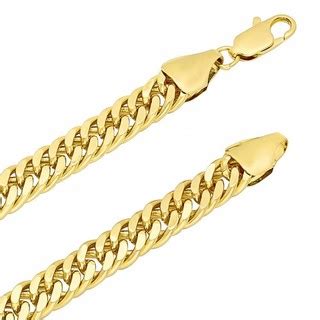 Double Cuban Chain, 18k Saudi gold necklace, Necklace For Men, Gold ...