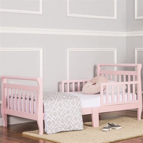 Toddler Bed | Toddler bed, Pink toddler bed, Convertible toddler bed