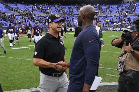 Texans HC DeMeco Ryans sees growth from Ravens since Week 1 match ...