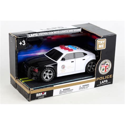 LAPD POLICE CAR W/LIGHTS & SOUND - DARON - Playwell Canada Toy Distributor