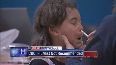 CDC: FluMist not recommended for best flu protection - 6abc Philadelphia