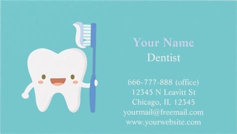 Unique Dental Business Cards and Templates | EmetOnlineBlog