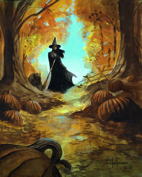 Witch Walk 16x20 Art Print