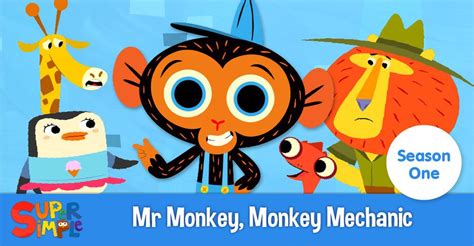 Download Mr. Monkey, Monkey Mechanic - Season 1 by Super Simple