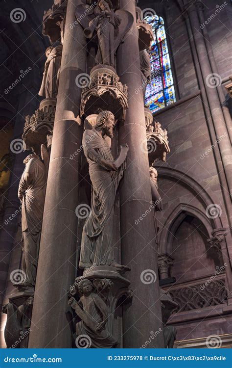 Inside The Strasbourg Cathedral Editorial Photo | CartoonDealer.com ...