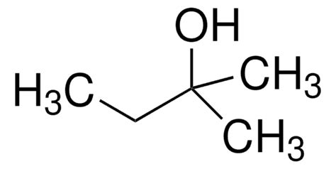 2 Methyl 2 Butanol Structural Formula