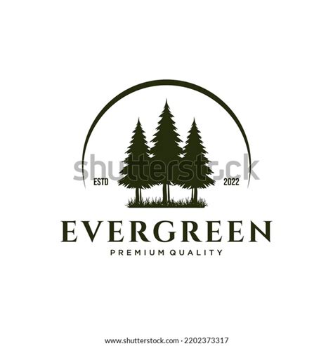 Evergreen Company Logo Design Vector Stock Vector (Royalty Free) 2202373317 | Shutterstock