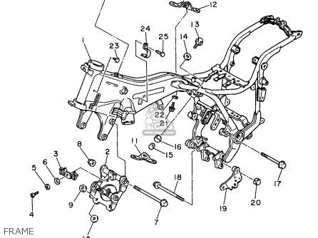 Yamaha XV1100 XV1100S VIRAGO VIRAGO SPECIAL 1997 (V) USA parts lists and schematics