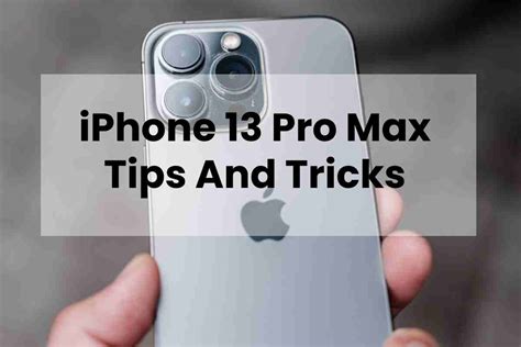 iPhone 13 Pro Max Tips And Tricks - Fitful Living