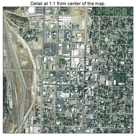 Aerial Photography Map of Ogden, UT Utah