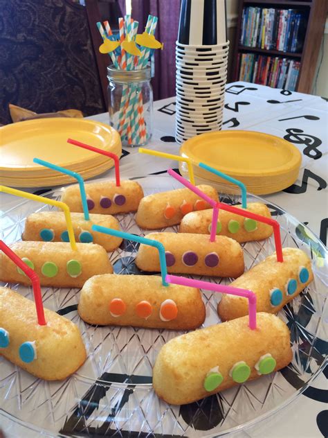 Beatles Party idea. Yellow Submarines Beatles Themed Party, Beatles Birthday Party, 64th ...