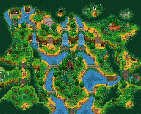 Plot out the rest of your summer on this Stardew Valley island farm mod ...